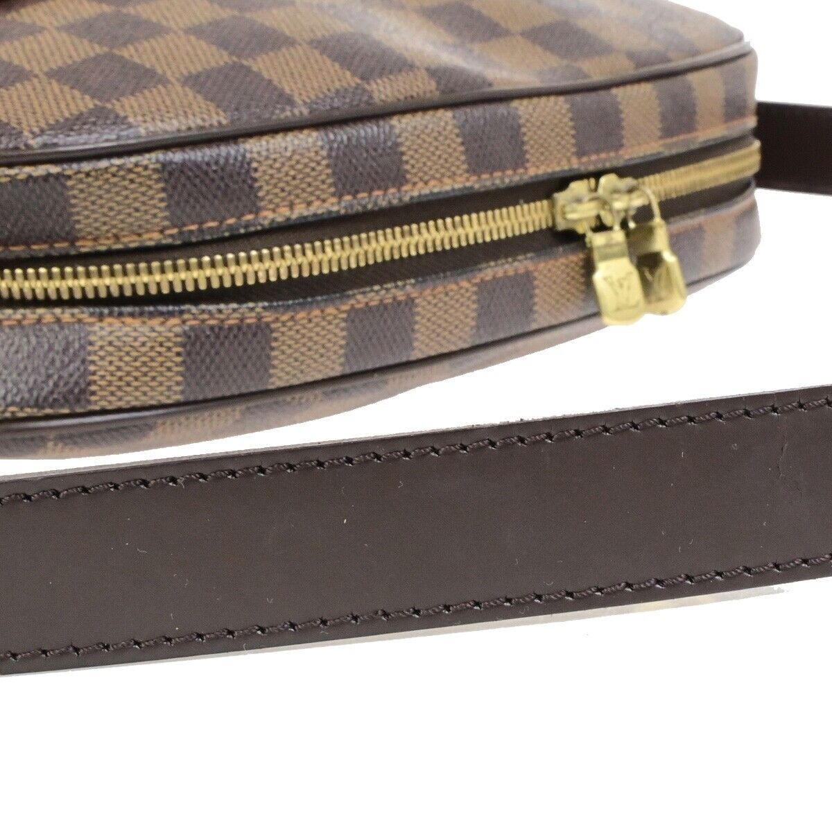 Louis Vuitton Ipanema Handbag Damier, BROWN, CANVAS, Shoulder bag