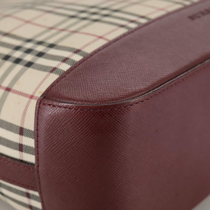 Burberry Nova Check Tote canvas check pattern, BEIGE, CANVAS, Tote bag