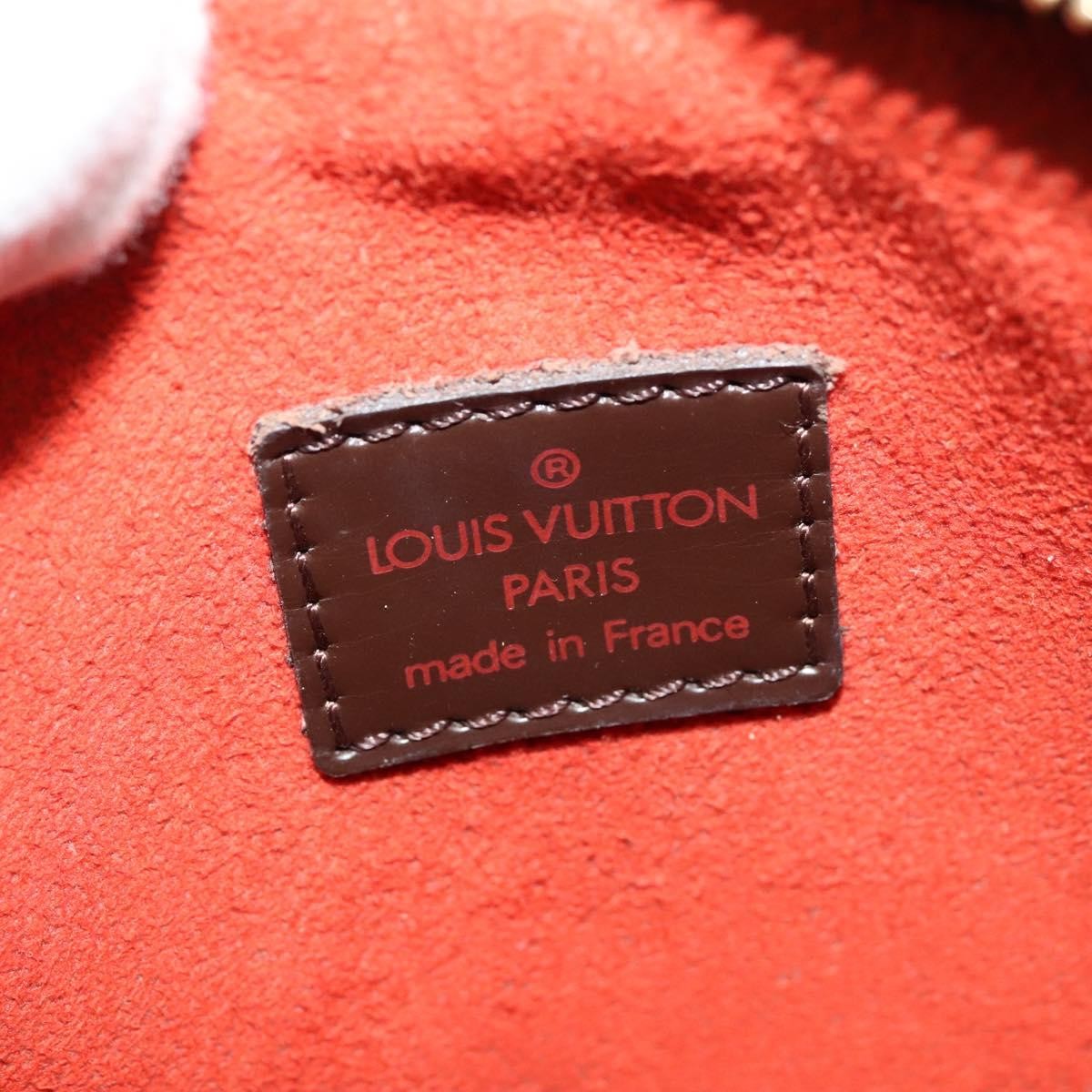 Louis Vuitton Ipanema Pochette Damier, BROWN, CANVAS, Shoulder bag