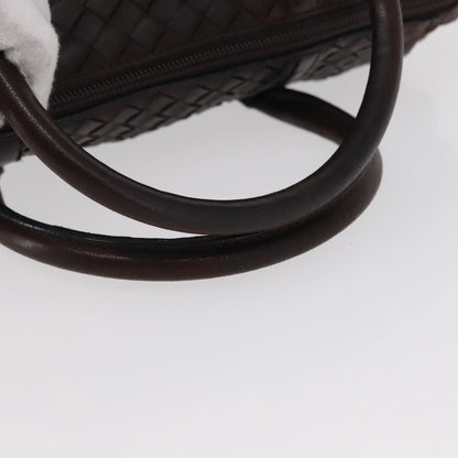Bottega Veneta Intrecciato Handbag Leather, BROWN, LEATHER, Handbag