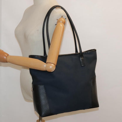 Salvatore Ferragamo Gancini Tote Gancini Canvas, NAVY, CANVAS, Tote bag