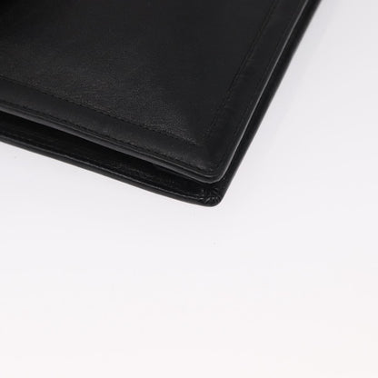 Christian Dior Clutch bag Leather, BLACK, LEATHER, Clutche & pouche