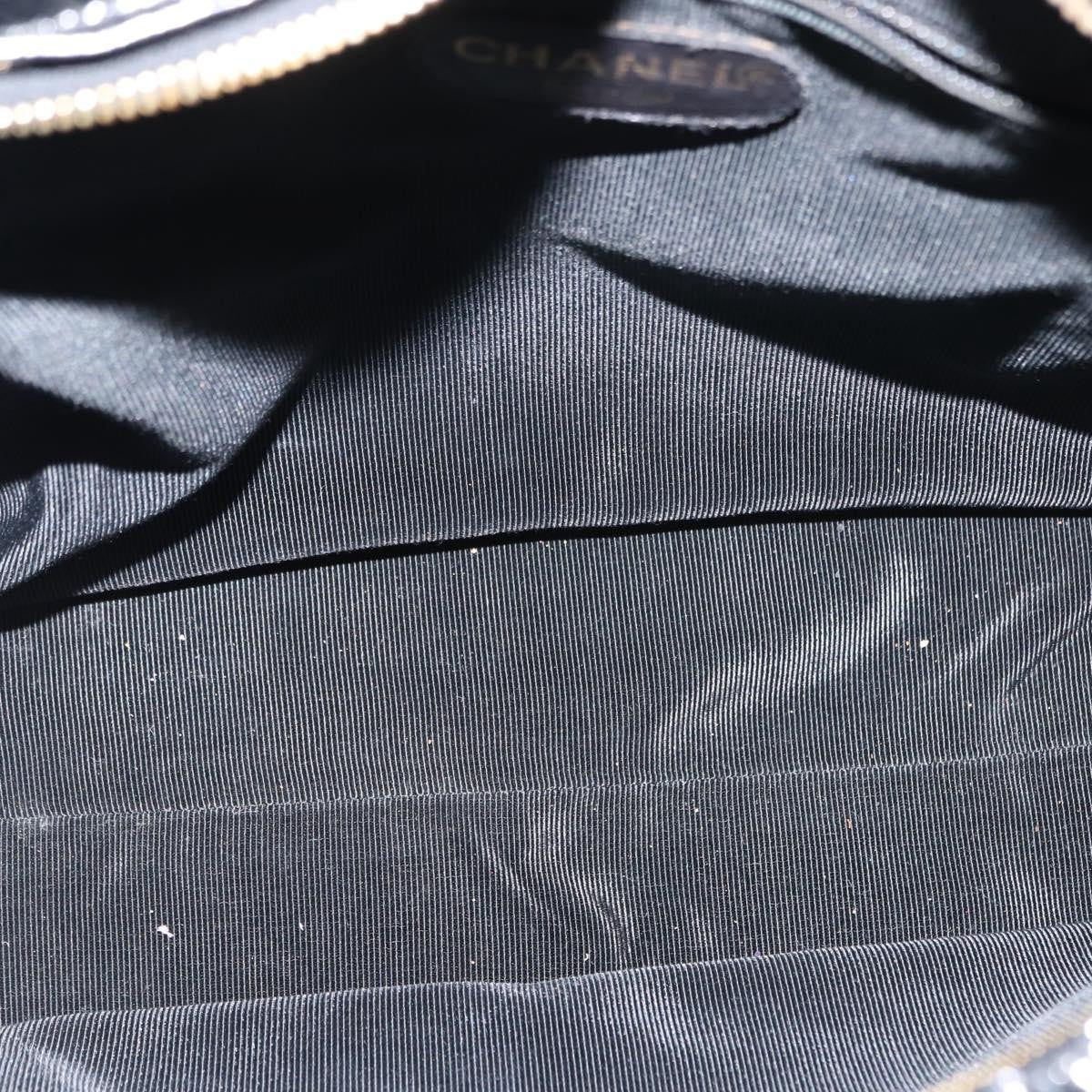Chanel Coco Mark Patent Leather, BLACK, PATENT_LEATHER, Shoulder bag
