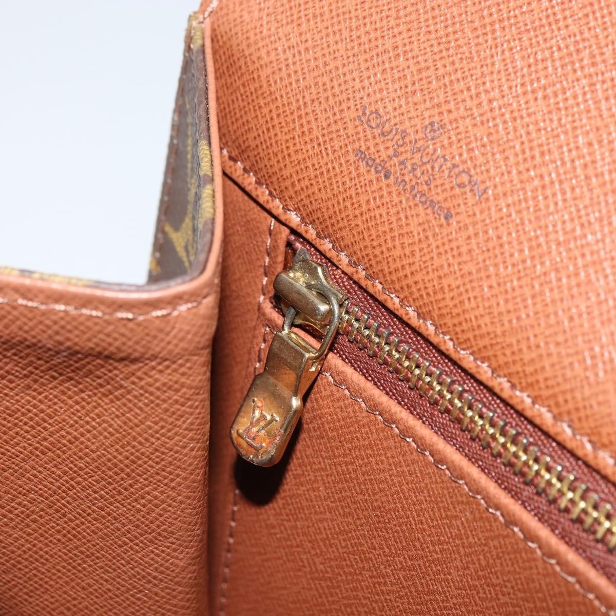 Louis Vuitton Dame Pochette Monogram Canvas, BROWN, CANVAS, Clutche & pouche
