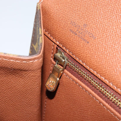 Louis Vuitton Dame Pochette Monogram Canvas, BROWN, CANVAS, Clutche & pouche