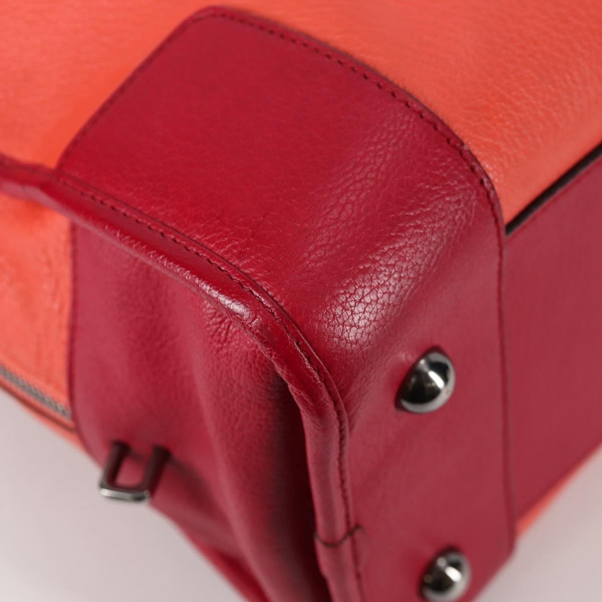 Loewe Amazona Bag Leather, ORANGE, LEATHER, Handbag
