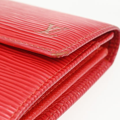 Louis Vuitton Wallet epi epi leather, Red, Leather, Wallet