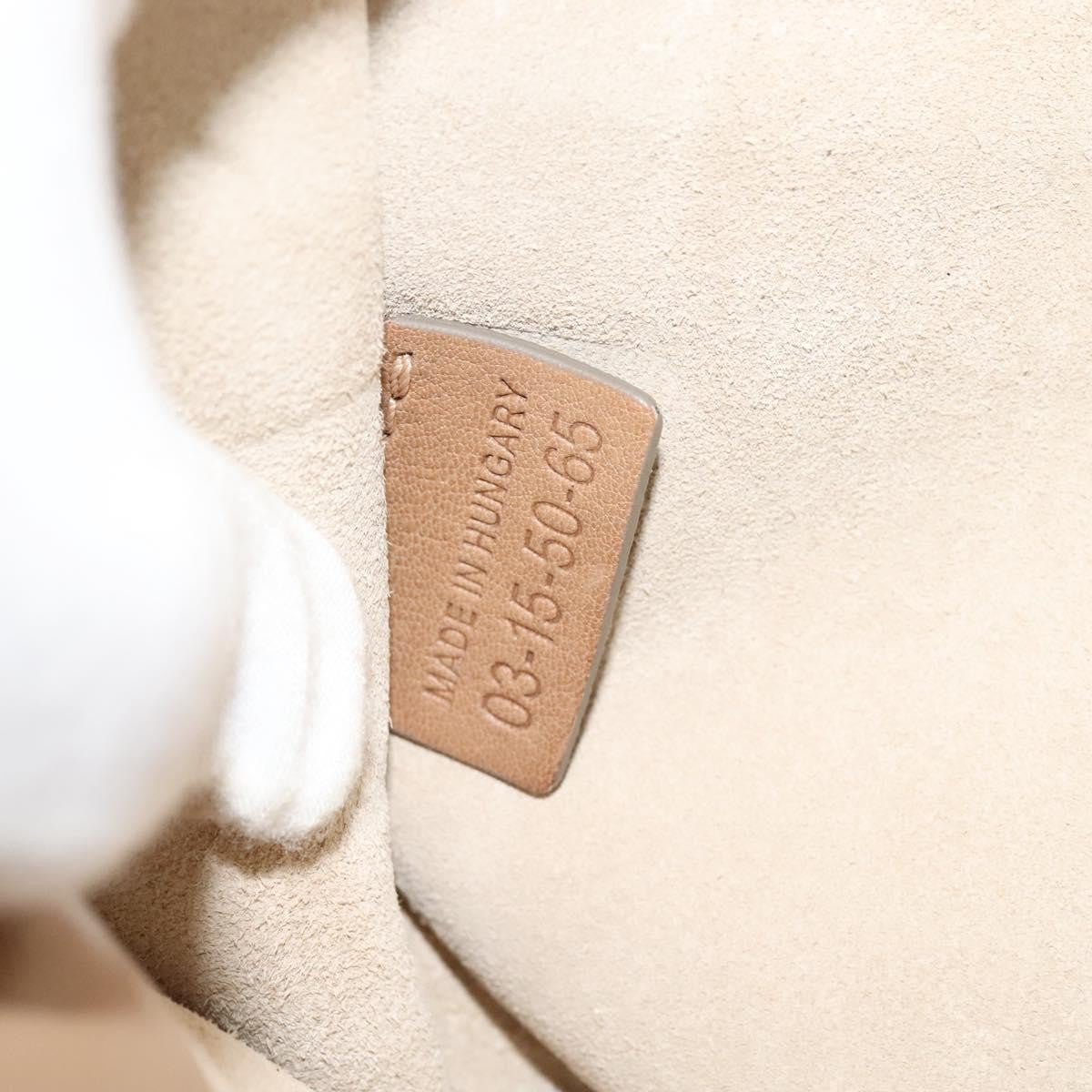 Chloe Georgia Shoulder Bag Leather, BEIGE, LEATHER, Shoulder bag