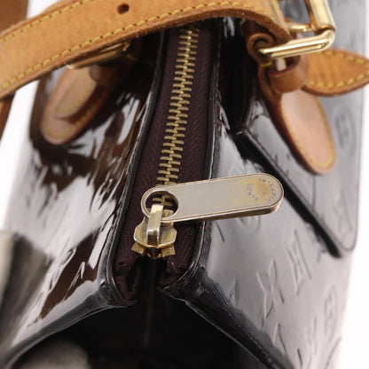 Louis Vuitton Rosewood Avenue Handbag Monogram Vernis, BROWN, PATENT_LEATHER, Shoulder bag