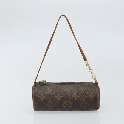 Louis Vuitton Papillon Handbag Monogram Canvas, BROWN, CANVAS, Handbag