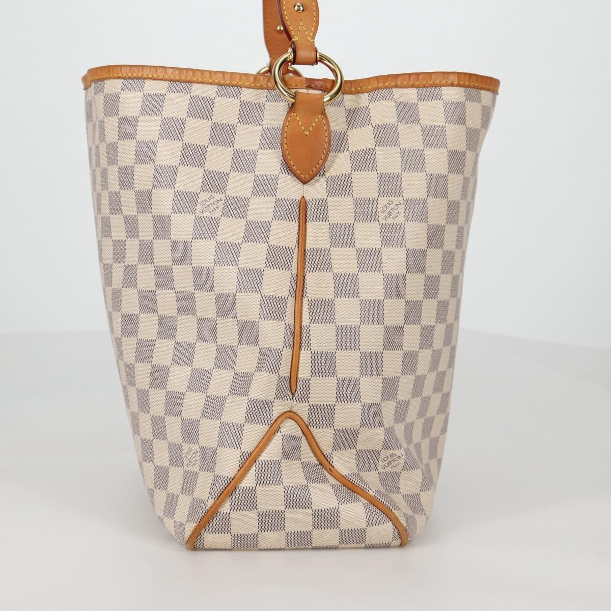 Louis Vuitton Delightful NM Handbag Damier, WHITE, CANVAS, Handbag