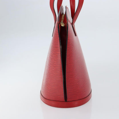 Louis Vuitton Saint Jacques Handbag Epi Leather, RED, LEATHER, Shoulder bag