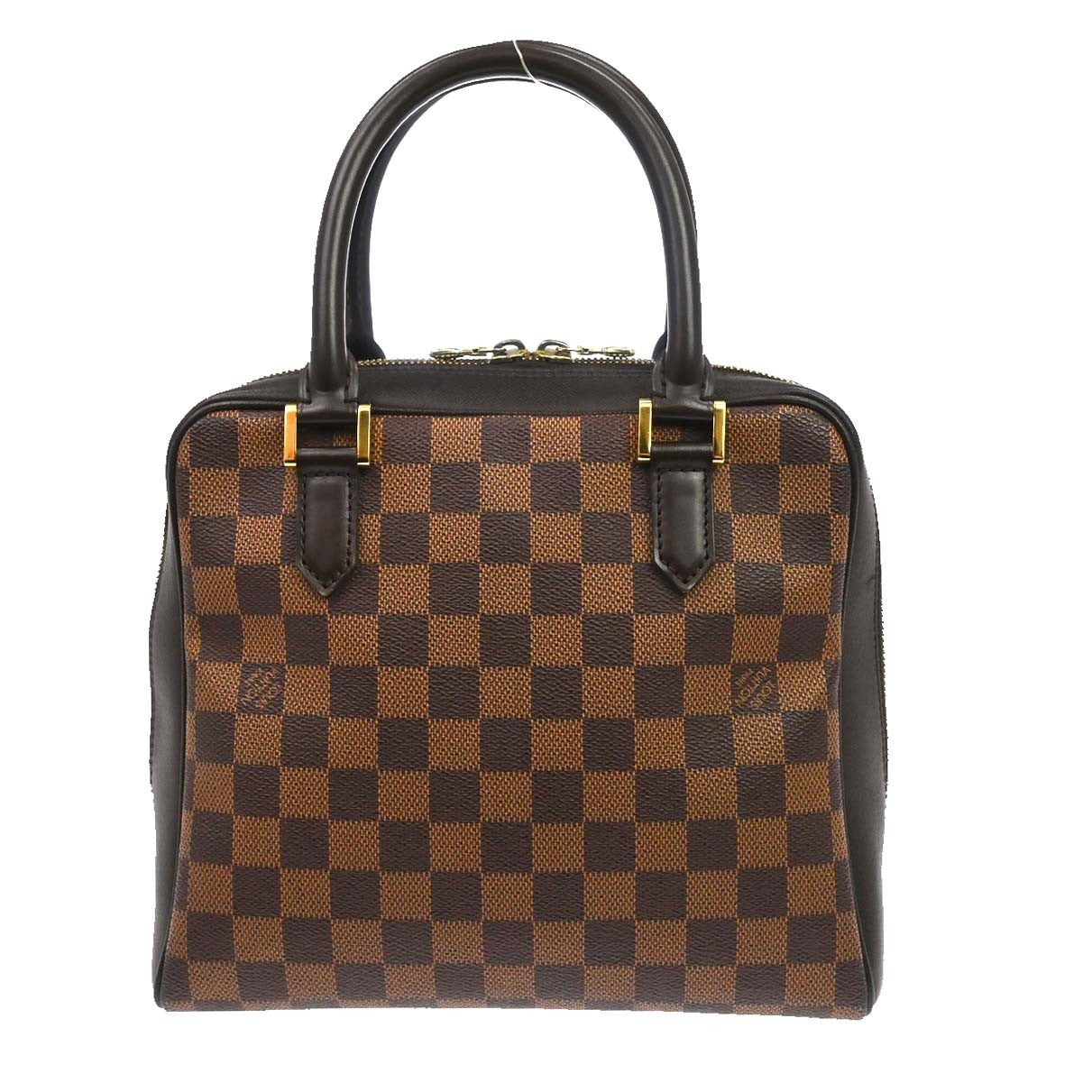 Louis Vuitton Brera Handbag Damier, Brown, Canvas, Handbag