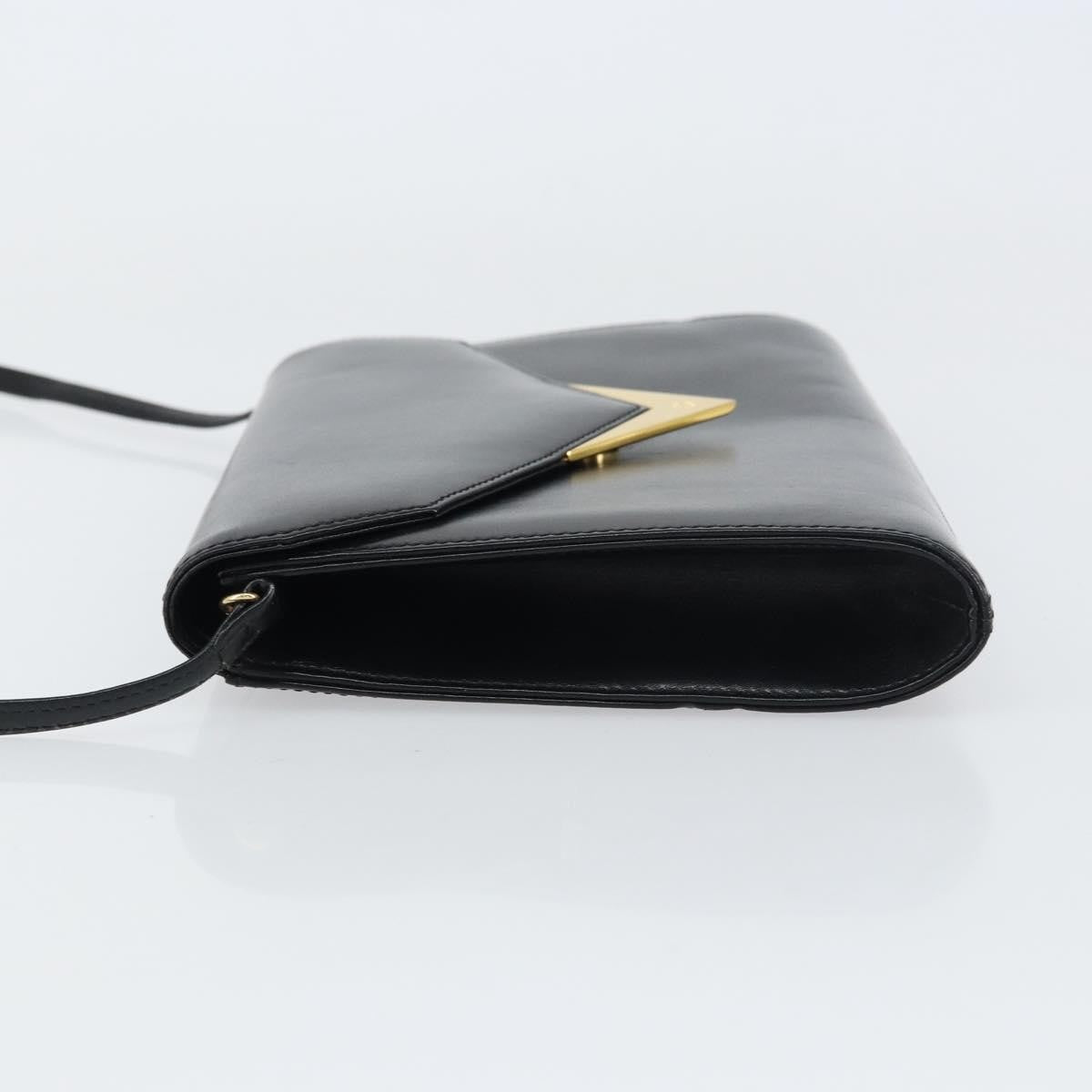 Givenchy Vintage 4G shoulder bag Leather, BLACK, LEATHER, Shoulder bag