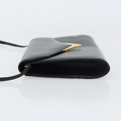 Givenchy Vintage 4G shoulder bag Leather, BLACK, LEATHER, Shoulder bag