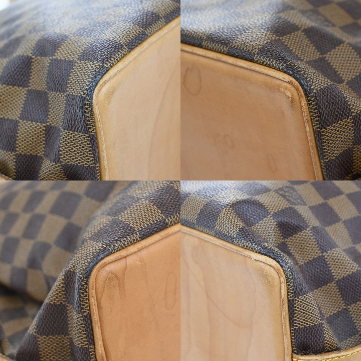 Louis Vuitton Chelsea Handbag Centenaire Damier, BROWN, CANVAS, Handbag