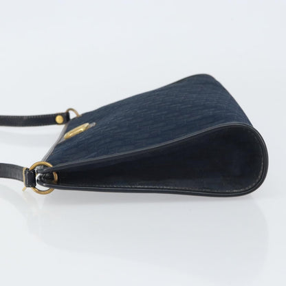 Christian Dior Vintage CD trotter Shoulder bag Canvas, NAVY, CANVAS, Shoulder bag