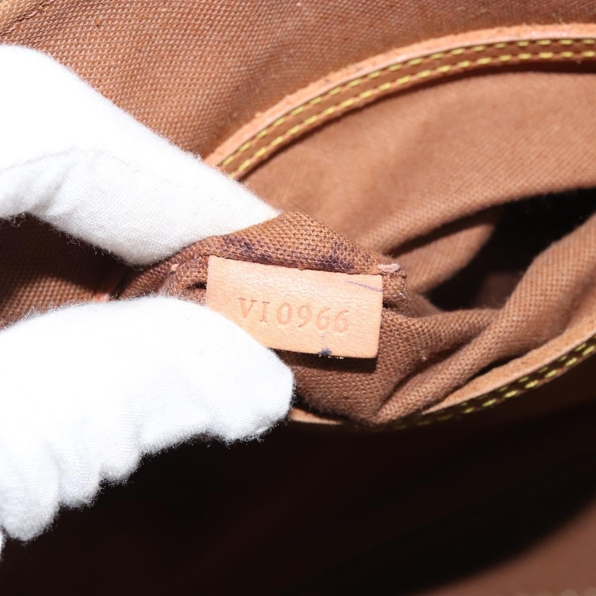Louis Vuitton Alma Handbag Monogram Canvas, BROWN, CANVAS, Handbag