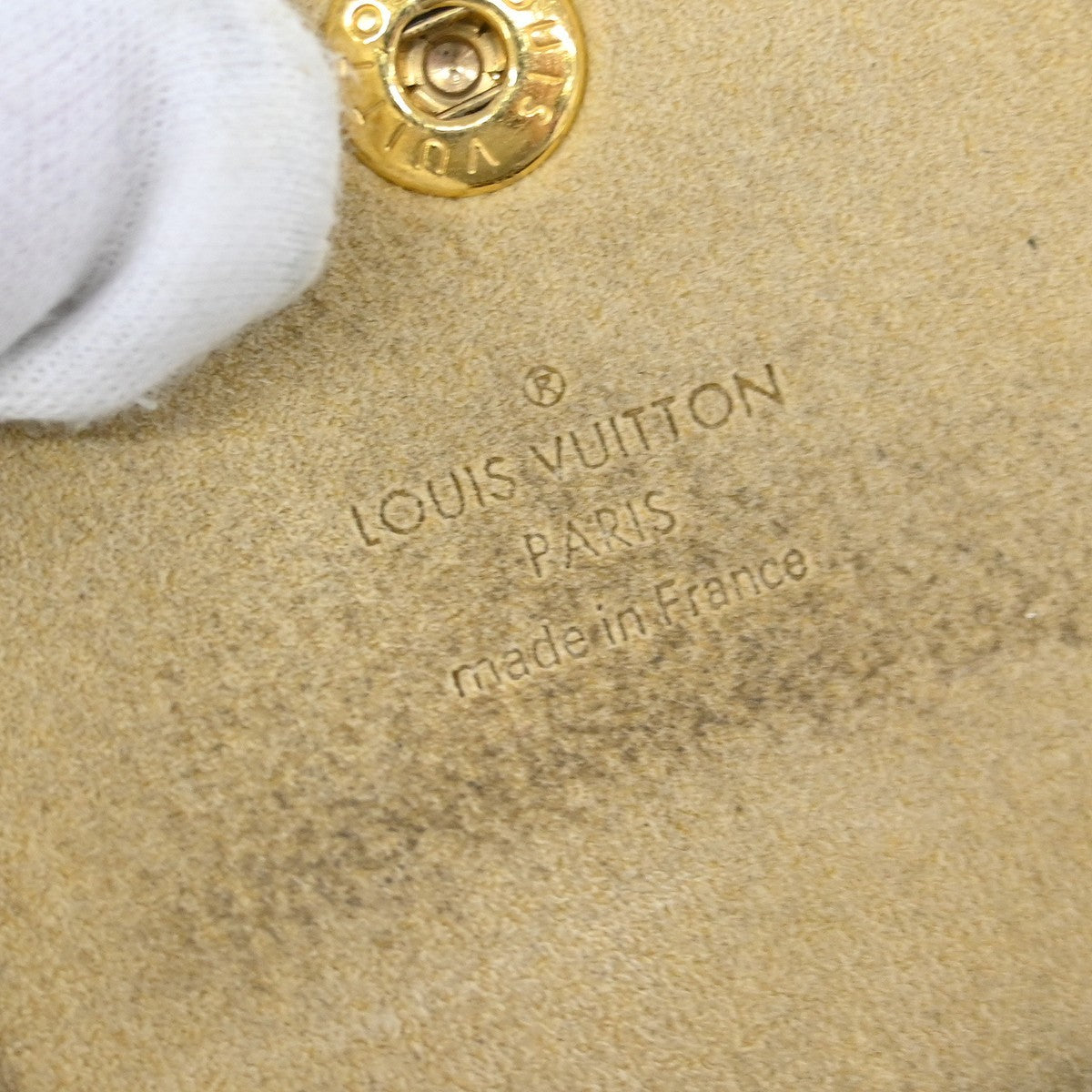 Louis Vuitton Étui Téléphone Damier Azur, WHITE, CANVAS, Wallets