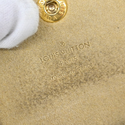 Louis Vuitton Étui Téléphone Damier Azur, WHITE, CANVAS, Wallets