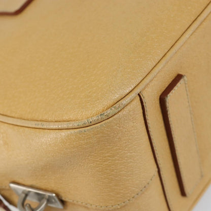 Prada Bauletto Bag Leather, BEIGE, LEATHER, Shoulder bag