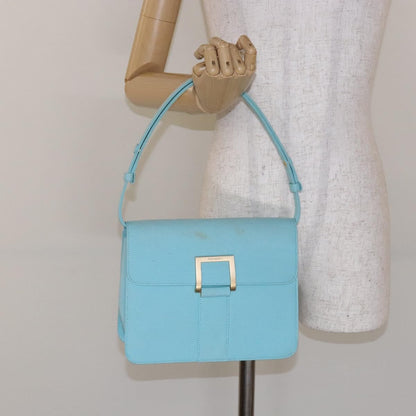 Saint Laurent Vintage Shoulder Bag Canvas, BLUE, CANVAS, Shoulder bag
