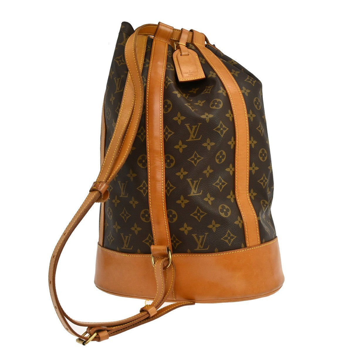 Louis Vuitton Randonnee Backpack Monogram Canvas, Brown, Canvas, Shoulder Bag