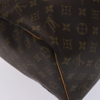 Louis Vuitton Keepall Bag Monogram Canvas, BROWN, CANVAS, Travel bag