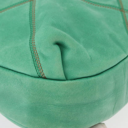Loewe Vintage Shoulder Bag Leather, GREEN, LEATHER, Shoulder bag