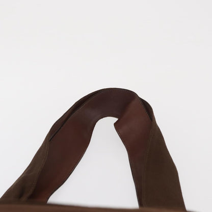 Salvatore Ferragamo Vara Tote Canvas, BROWN, CANVAS, Tote bag