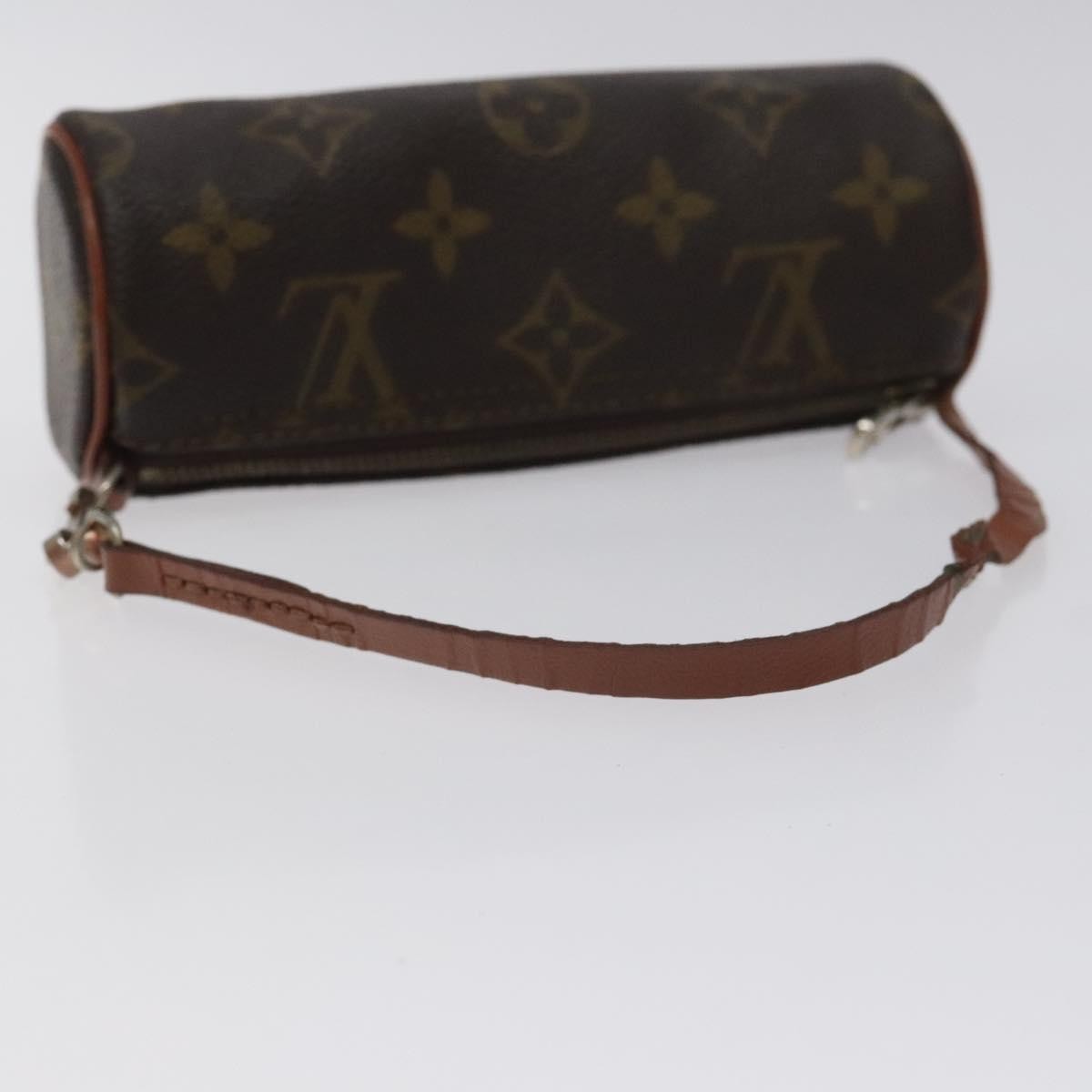 Louis Vuitton Papillon Pochette Monogram Canvas, BROWN, CANVAS, Handbag