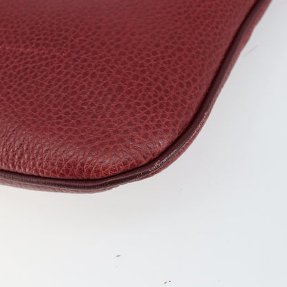 cartier Must de Cartier Shoulder Bag Leather, BURGUNDY, LEATHER, Shoulder bag