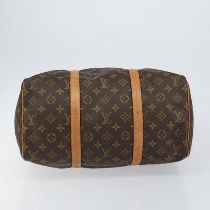 Louis Vuitton Sac Souple Handbag Monogram Canvas, BROWN, CANVAS, Travel bag