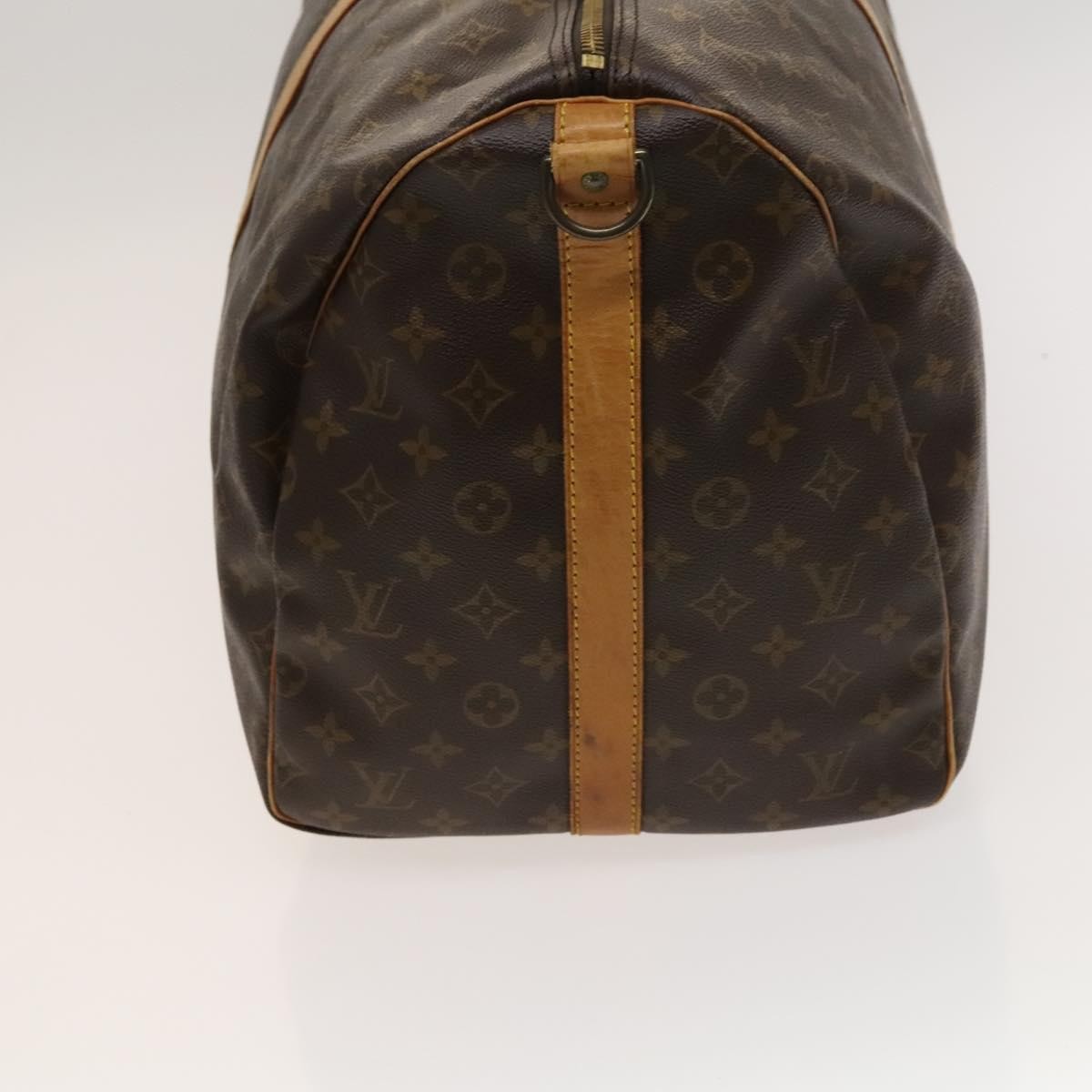 Louis Vuitton Keepall Bandouliere Bag Monogram Canvas, BROWN, CANVAS, Travel bag