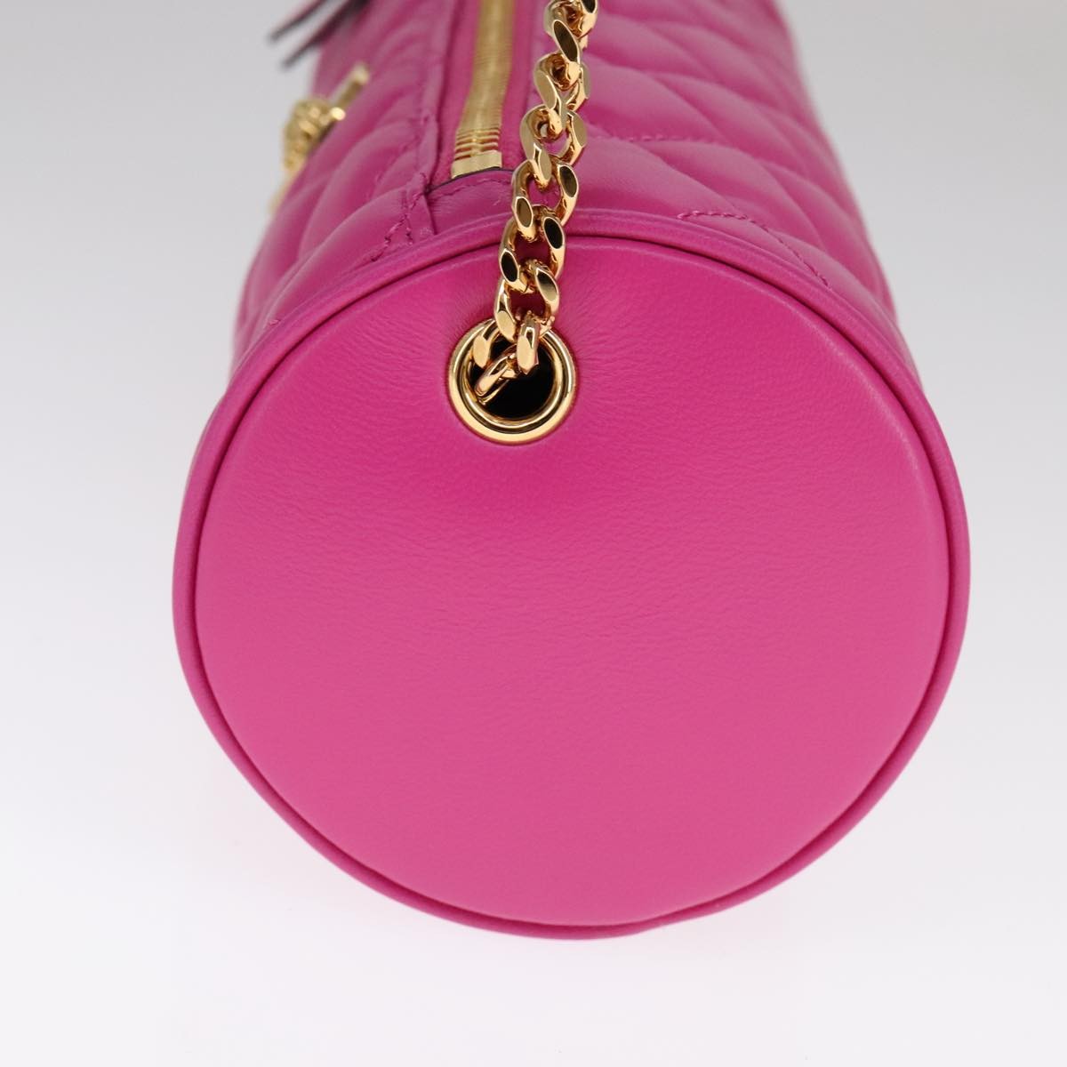 Versace Medusa Shoulder Bag Leather, PINK, LEATHER, Shoulder bag