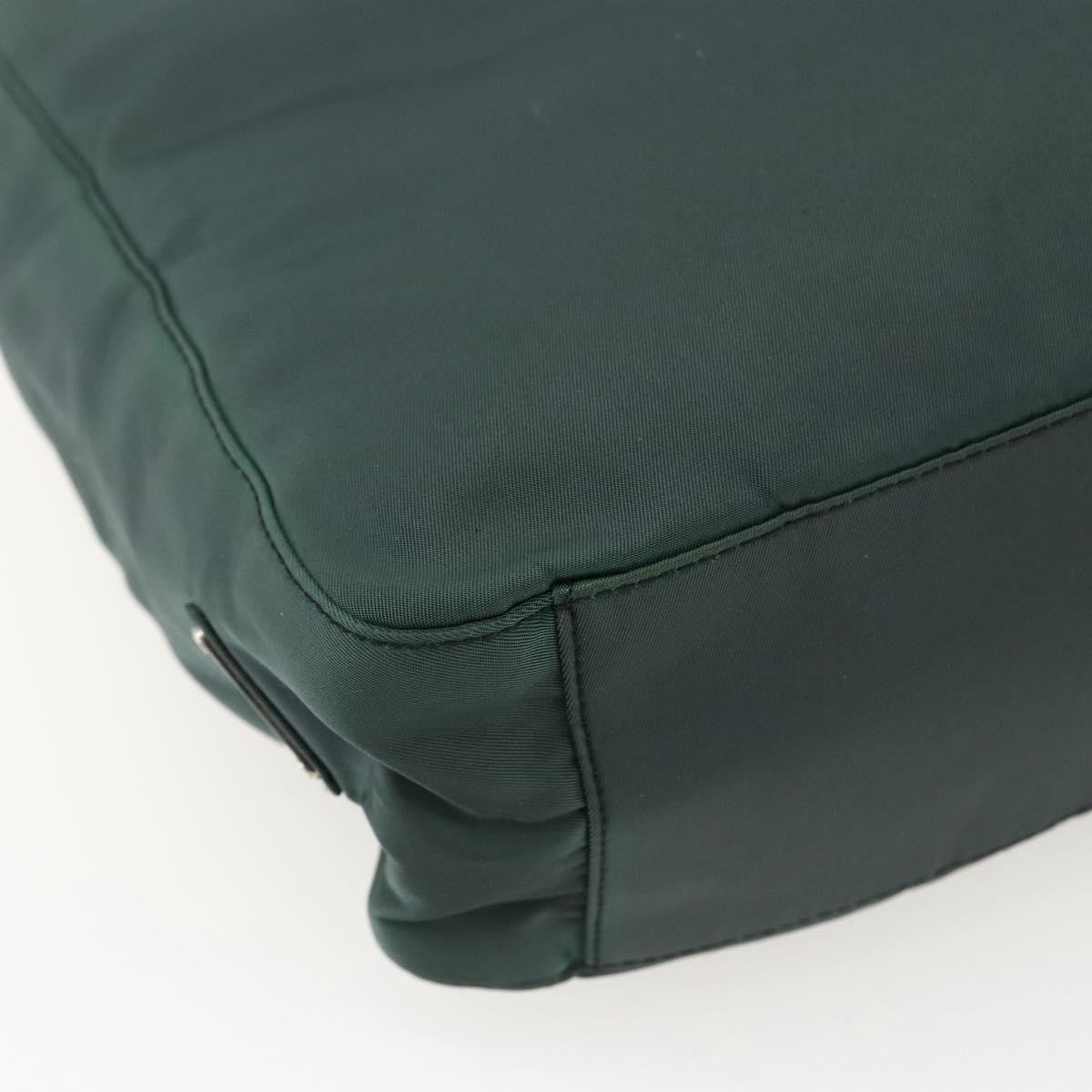 Prada Vintage Tote Tessuto, GREEN, NYLON, Tote bag