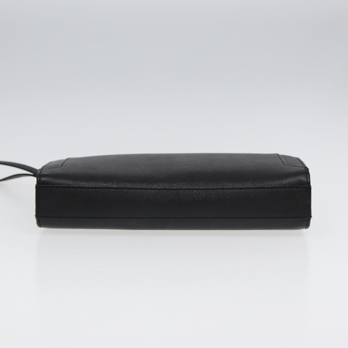 Burberry Zip Pouch Leather, BLACK, LEATHER, Clutche & pouche