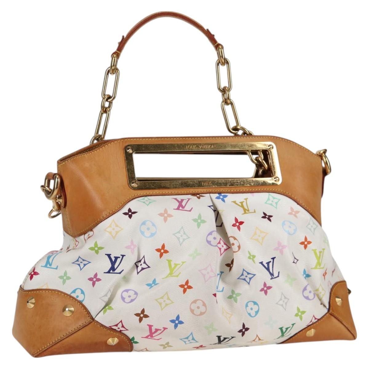 Louis Vuitton Judy Handbag Monogram Multicolor, MULTICOLOUR, CANVAS, Handbag