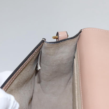 Chloe Nile Crossbody Bag Leather, PINK, LEATHER, Crossbody bag