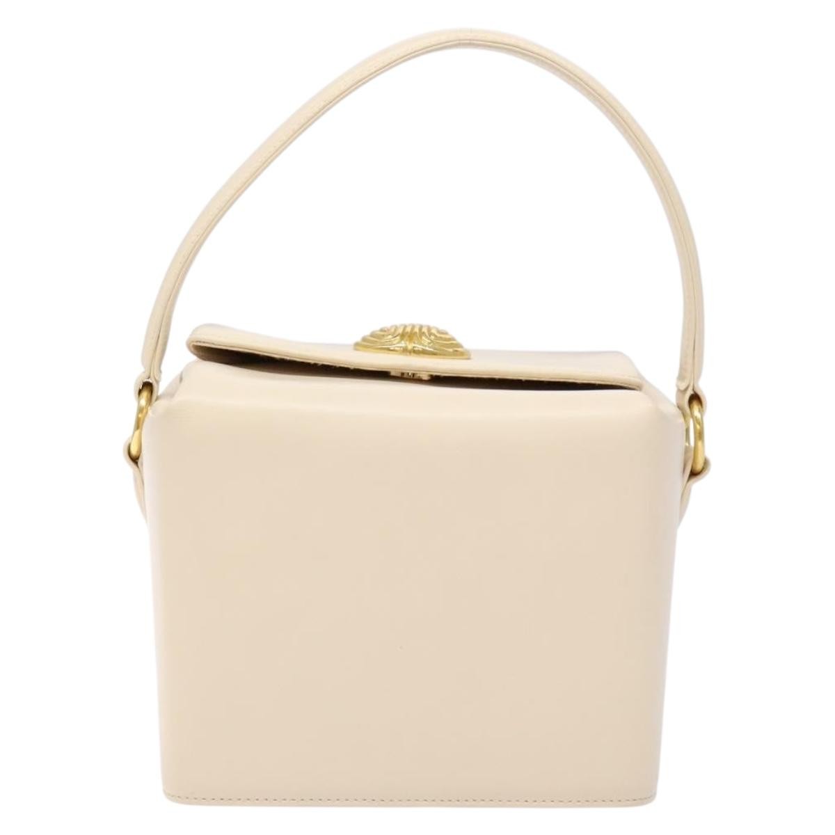 Givenchy Vintage Handbag Leather, ECRU, LEATHER, Handbag