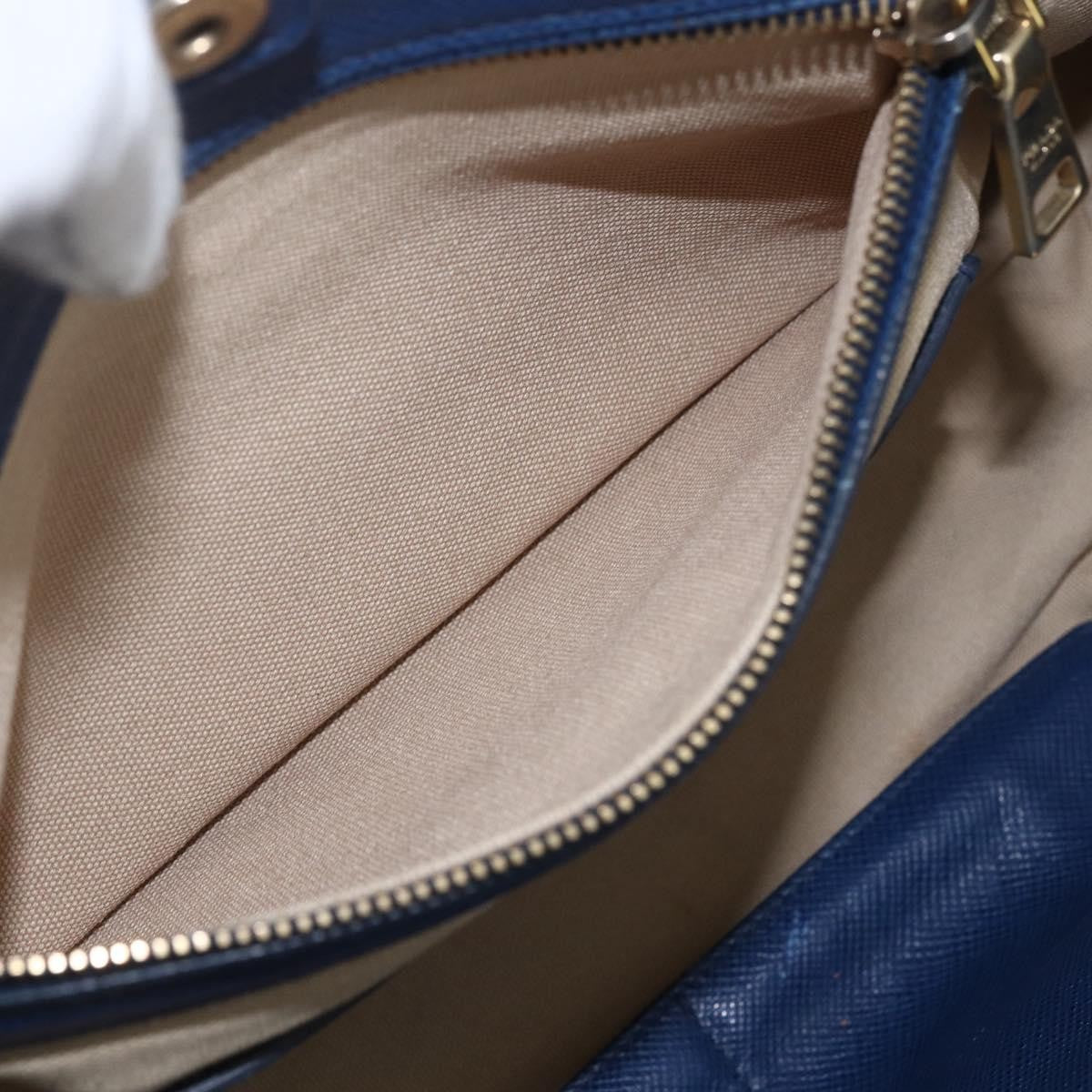 Prada Cuir Frame Convertible Tote Canvas and Saffiano Leather, BEIGE, CANVAS, Tote bag