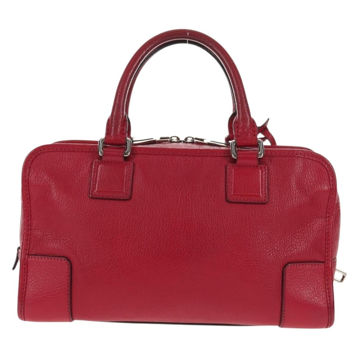 Loewe Amazona Bag Leather, RED, LEATHER, Handbag