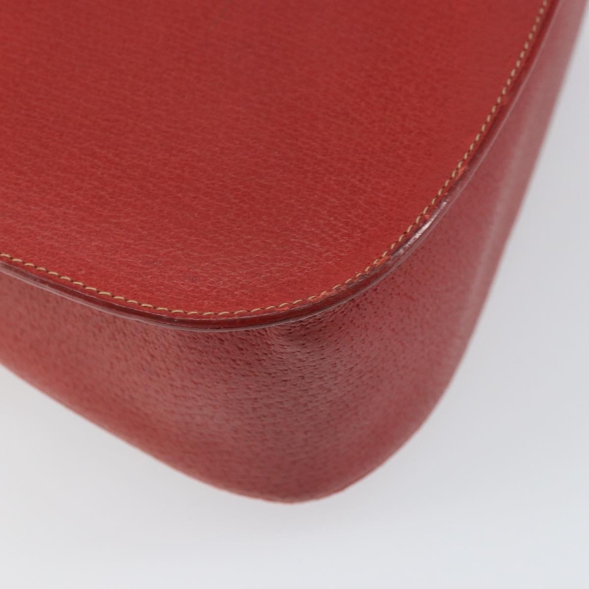 Gucci Vintage Shoulder Bag Leather, RED, LEATHER, Shoulder bag