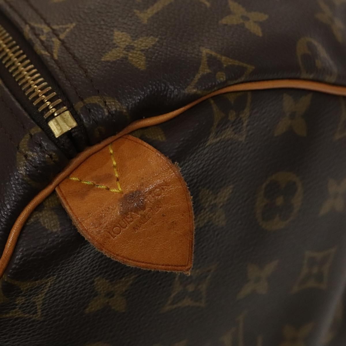 Louis Vuitton Keepall Bag Monogram Canvas, BROWN, CANVAS, Travel bag
