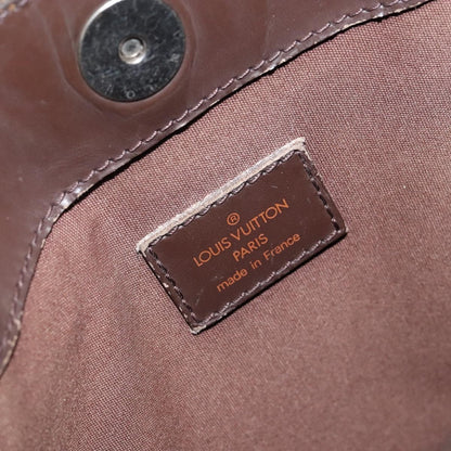 Louis Vuitton Mandara Handbag Epi Leather, BROWN, LEATHER, Shoulder bag
