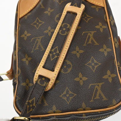 Louis Vuitton Danube Handbag Monogram Canvas, Brown, Canvas, Shoulder Bag