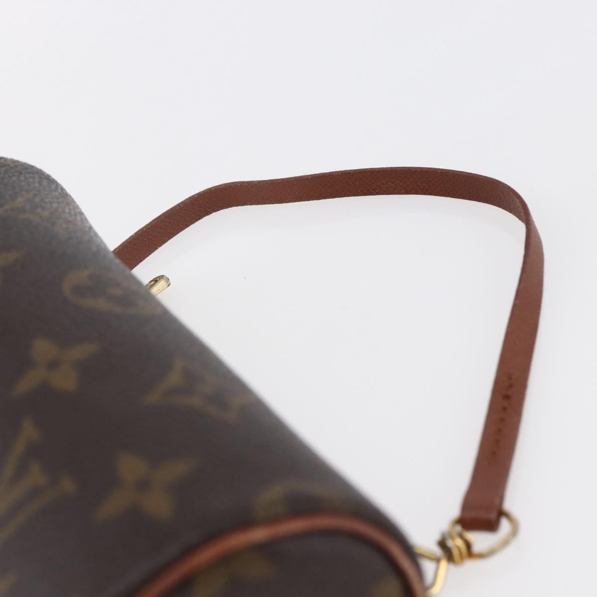 Louis Vuitton Papillon Pochette Monogram Canvas, BROWN, CANVAS, Handbag