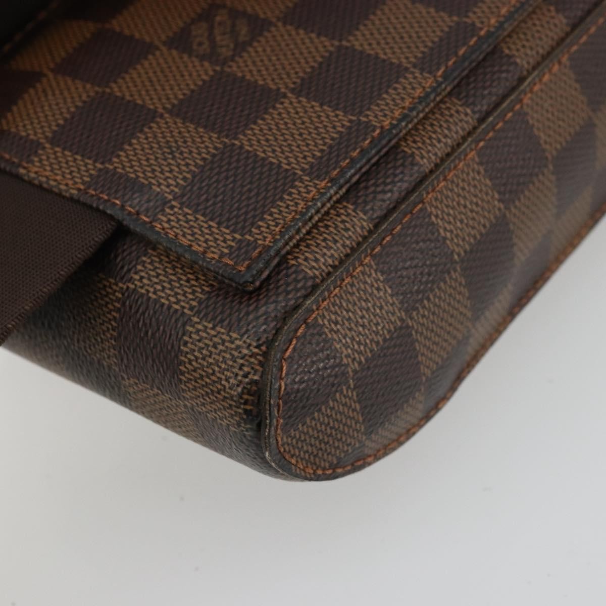 Louis Vuitton Geronimos Waist Bag Damier, Brown, Canvas, Shoulder Bag