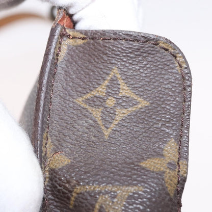 Louis Vuitton Saint Cloud Handbag Monogram Canvas, BROWN, CANVAS, Shoulder bag
