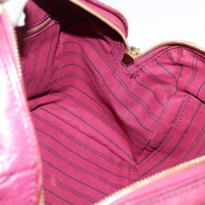 Louis Vuitton Speedy Bandouliere Bag Monogram Empreinte Leather, PURPLE, LEATHER, Handbag